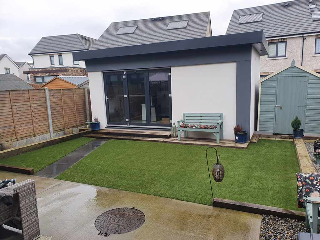 Dublin Area Before & After Artificial Grass