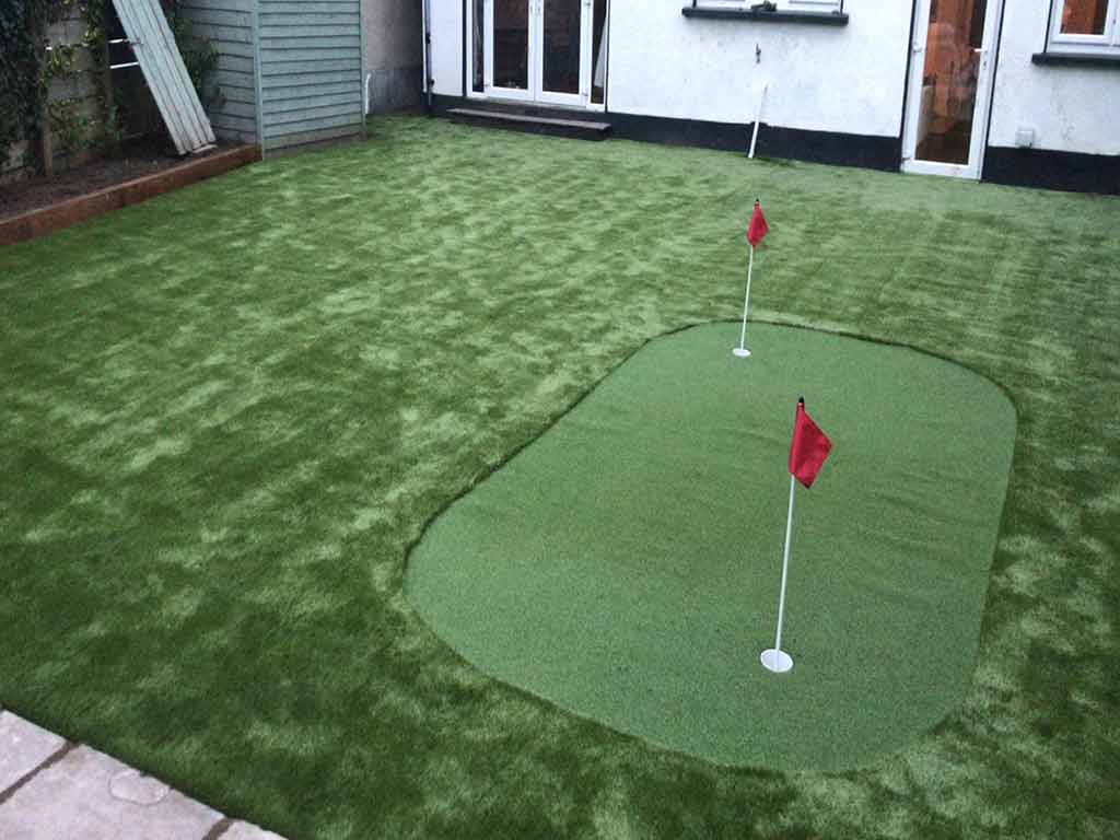 Portmarnock Before & After Artificial Grass